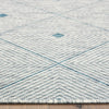 8’ x 10’ Blue Diamonds Indoor Outdoor Area Rug