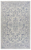 8’ x 10’ Blue Ornate Indoor Outdoor Area Rug