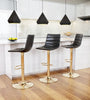 Prima Bar Chair Black &amp; Gold