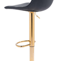 Prima Bar Chair Black &amp; Gold