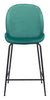 Miles Counter Chair Green