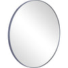 Clean and Chic Round Mirror