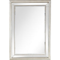 Silver Leaf Antiqued Mirror