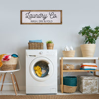 Laundry Co. Framed Paper Wall Art