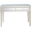 Silver Beaded Console Table