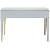 Antiqued Silver Console Table