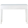 Silver Glass Mirror Console Table