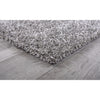 2’ x 8’ Dark Gray Contemporary Runner Rug