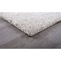 8’ x 10’ White Contemporary Area Rug