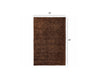 5’ x 7’ Brown Contemporary Area Rug