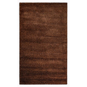 8’ x 10’ Brown Modern Shimmery Area Rug