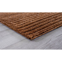 8’ x 10’ Brown Modern Shimmery Area Rug