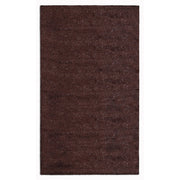 2’ x 8’ Dark Brown Modern Shimmery Runner Rug