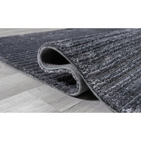 2’ x 8’ Gray Modern Shimmery Runner Rug