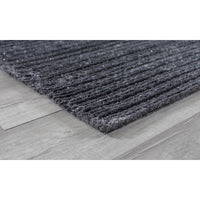 2’ x 8’ Gray Modern Shimmery Runner Rug