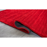 8’ x 10’ Red Modern Shimmery Area Rug