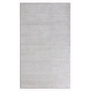 2’ x 8’ White Modern Shimmery Runner Rug