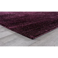 2’ x 8’ Resin Purple Modern Shimmery Runner Rug