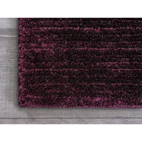 2’ x 8’ Resin Purple Modern Shimmery Runner Rug