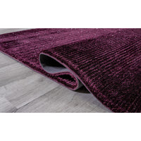 5’ x 7’ Resin Purple Modern Shimmery Area Rug