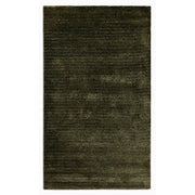 5’ x 7’ Seaweed Green Modern Shimmery Area Rug