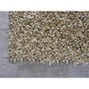 2’ x 8’ Beige Textured Modern Runner Rug