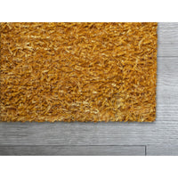 2’ x 8’ Gold Sparkly Runner Rug