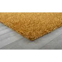 8’ x 10’ Gold Sparkly Area Rug