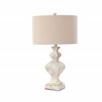 Set of 2 Beige Curvy Base Table Lamps