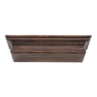 23" Black Wash Floating Wall Shelf