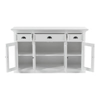 Modern Farmhouse White Buffet Server