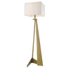 Stratos 1-Light Aged Brass Floor Lamp