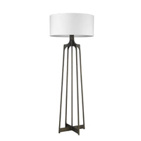 Lancet 1-Light Oil-Rubbed Bronze Floor Lamp