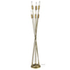 Perret 6-Light Aged Brass Floor Lamp