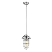 Dylan 1-Light Chrome Convertible Mini-Pendant