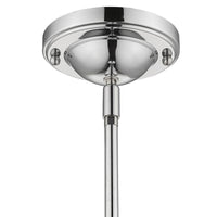 Dylan 1-Light Chrome Convertible Mini-Pendant