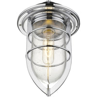 Dylan 1-Light Chrome Convertible Mini-Pendant