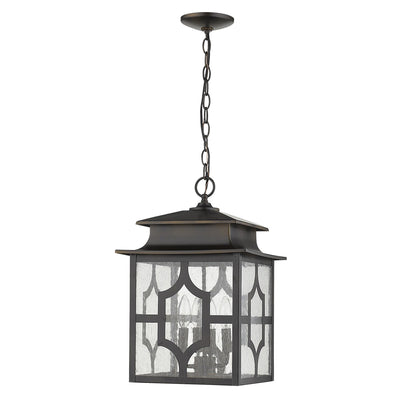 Calvert 4-Light Oil-Rubbed Bronze Hanging Lantern