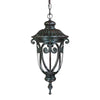 Naples 1-Light Marbelized Mahogany Hanging Light