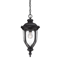 Laurens 1-Light Matte Black Hanging Light