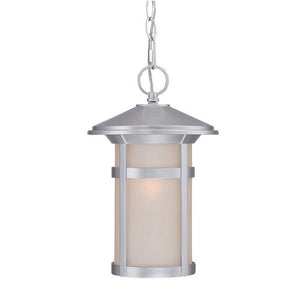 Phoenix 1-Light Brushed Silver Hanging Light