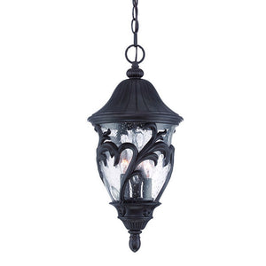 Capri 3-Light Black Coral Hanging Light