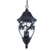 Capri 3-Light Black Coral Hanging Light