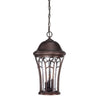 Highgate 3-Light Architechtural Bronze Hanging Light