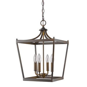 Kennedy 4-Light Oil-Rubbed Bronze Pendant