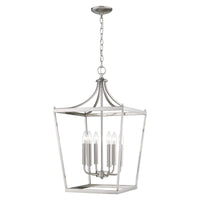 Kennedy 6-Light Satin Nickel Pendant