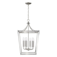 Kennedy 6-Light Satin Nickel Pendant