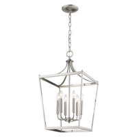 Kennedy 6-Light Satin Nickel Pendant