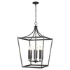 Kennedy 8-Light Matte Black Pendant