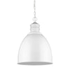 Colby 1-Light White Pendant